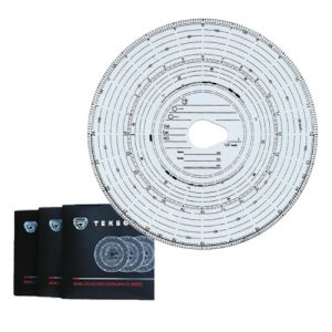 TEKSON 125Km/h Tachograph Charts