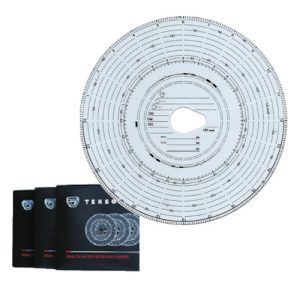 TEKSON 180Km/h Tachograph Charts
